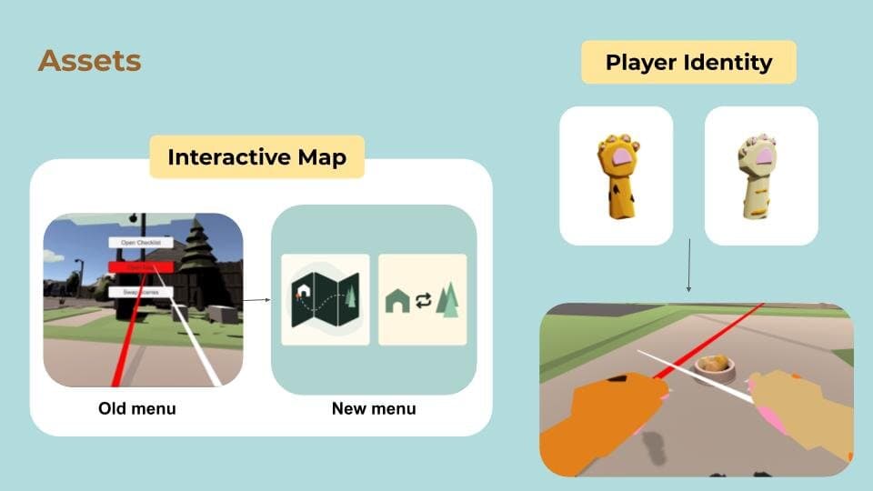 UI and player elements