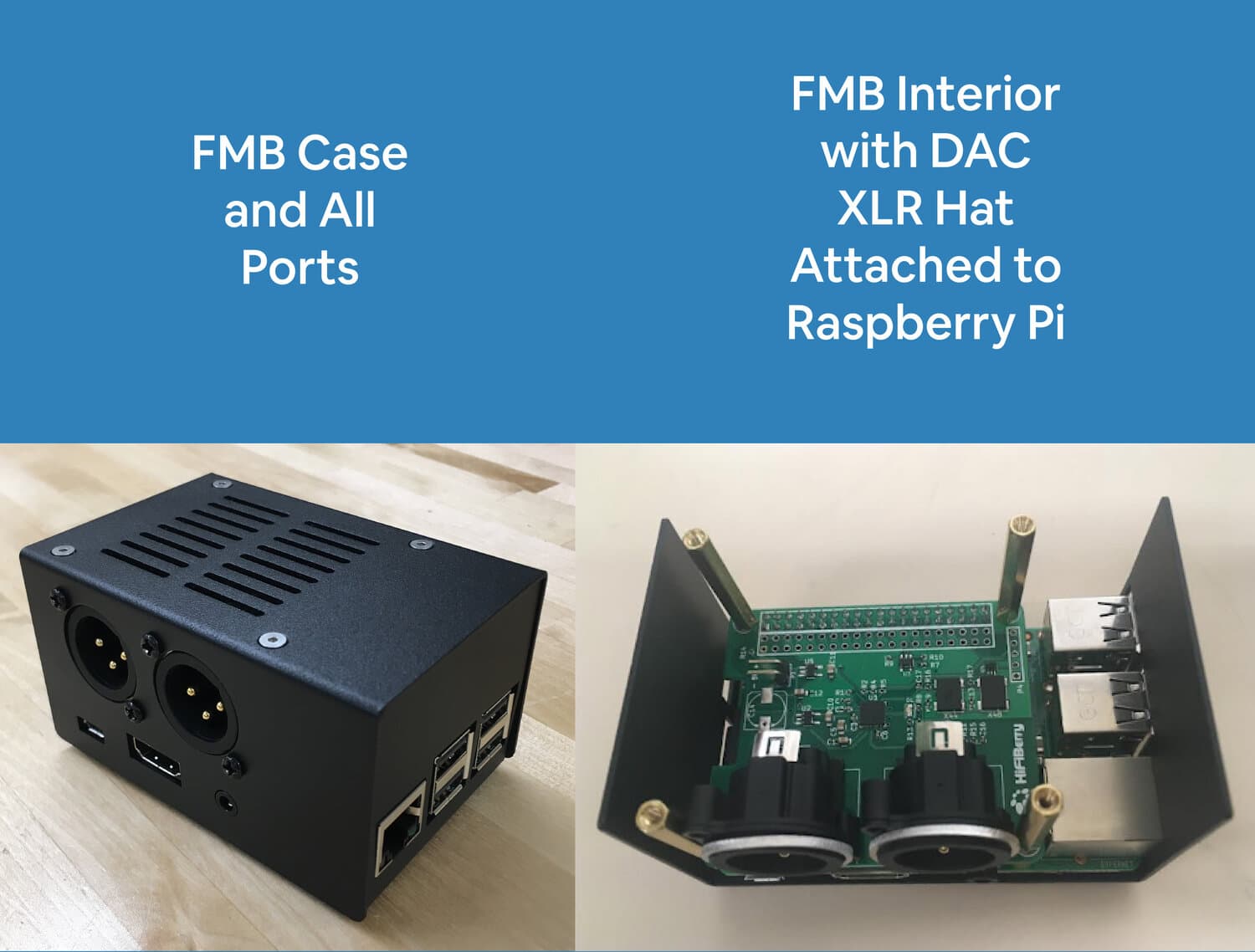 As can be seen in the final sketch above, we had to create the FMB to alter the audio to a desired chord structure, as well as a remote to chose said structure.

We opted to use a Raspberry Pi 3B+ with a high fidelity hat as the FMB.